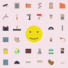 colored air conditioning icon. Web icons universal set for web and mobile