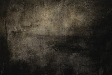 dark grungy golden wall background or texture