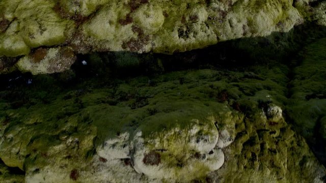 Lava field's big crack