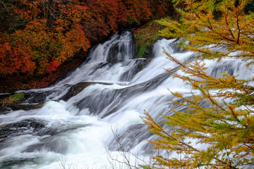 Kegon waterfall with autumn, Nikko Japan.