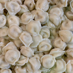 Chinese dumplings fresh boiled.