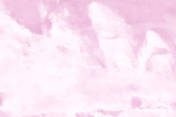 Pink ink and watercolor textures on white paper background. Paint leaks and ombre effects. Hand painted abstract image.
