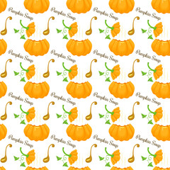 Pumpkin soup pattern
