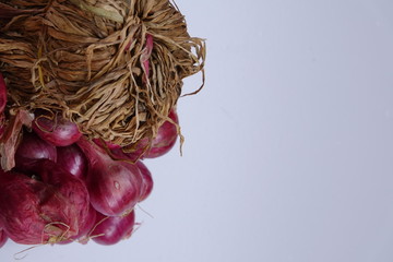 Naklejka premium spanish onion on clear background 