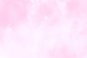 Pink ink and watercolor textures on white paper background. Paint leaks and ombre effects. Hand painted abstract image.