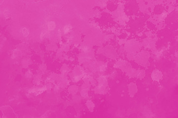 Pink ink and watercolor textures on white paper background. Paint leaks and ombre effects. Hand painted abstract image.