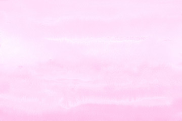 Pink ink and watercolor textures on white paper background. Paint leaks and ombre effects. Hand painted abstract image.