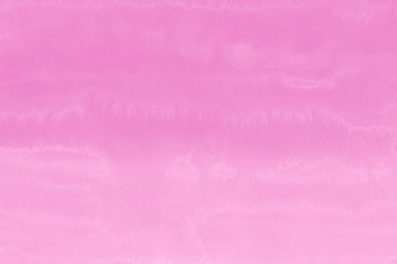 Pink ink and watercolor textures on white paper background. Paint leaks and ombre effects. Hand painted abstract image.