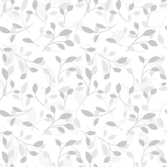 Deurstickers Bloemenprints Organisch patroon / naadloos