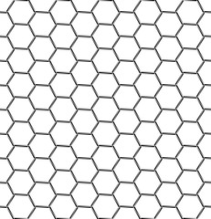 hexagonal grid, seamless pattern