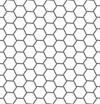 hexagonal grid, seamless pattern © mtmmarek