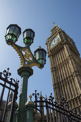 Fototapeta na wymiar big ben tower, London, England