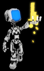 Live Screen Robot, Gold Coins