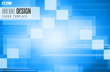 Brochure template, Flyer Design or Depliant Cover for business purposes.