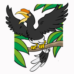 Birds Natural illustrations