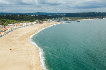  View of the town near the sea