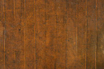 Wooden floor. Old parquet. Brown color. Background