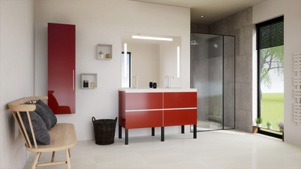 vue 3d salle de bain 09
