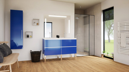 vue 3d salle de bain 07