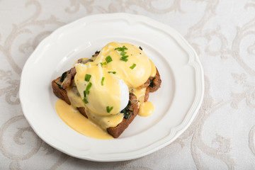Eggs Benedict for brunch