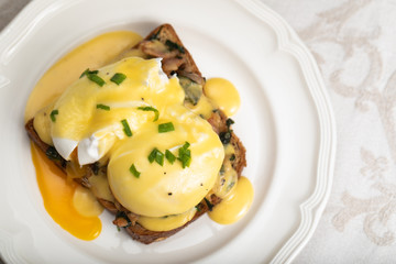 Eggs Benedict for brunch