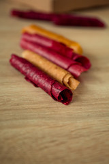 mulled wine on New Year's table. Christmas mulled wine