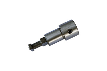 Fuel injector into the combustion chamber of the engine. Car plunger of the fuel pump of the diesel engine.