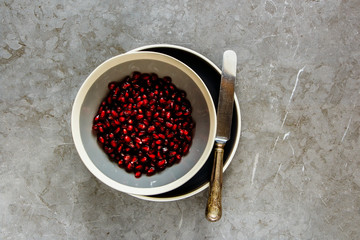 Fresh ripe pomegranate