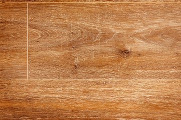 Wood background texture of board surface. Brown wooden grunge plank.