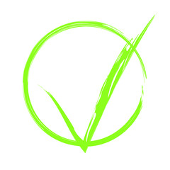 Brush Tick Mark Design