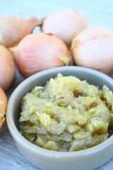 confiture d'oignons 
