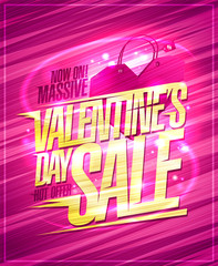 Massive Valentine's day sale banner, hot offer