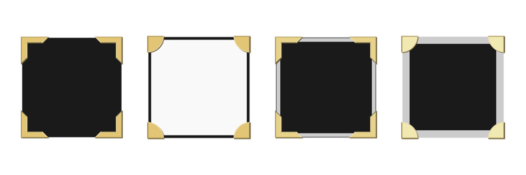 Picture Frame Borders Vector
