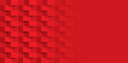 Red abstract background vector with blank space for text.