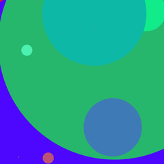 Circle geometric amazing abstract background multicolored pattern