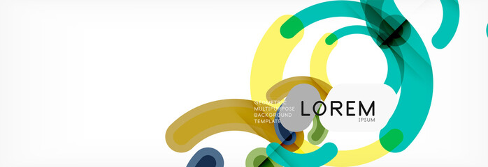 Modern geometrical abstract background