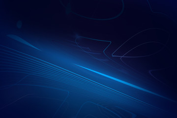 Blue abstract, Computer generated Blue background, copy space banner