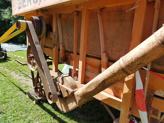 Dreschmaschine, Bergmann