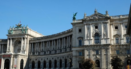Old architecture Vienna Austria 10.10.2017