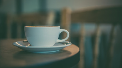 A White Cup Of Coffee