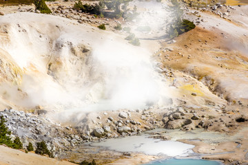 Bumpass hell, Lassen Volcanic National Park