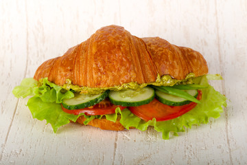 Vegan croissant