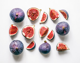 Fresh figs. Food Photo.