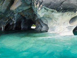 the marble caves