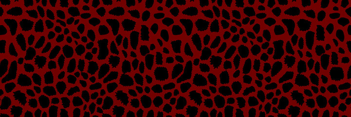 Animal print background. Seamless pattern.