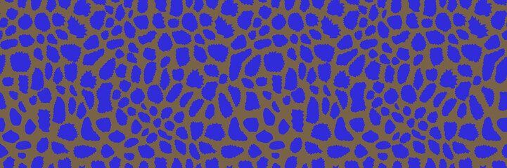 Animal print background. Seamless pattern.