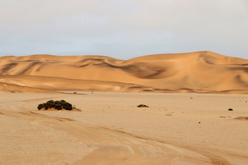 Fototapeta na wymiar sand dune (swakopmund) - Namibia Africa