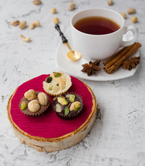 tea and sweets