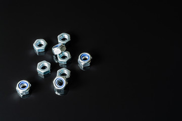Screws, washers, nuts, keys for loosening and tightening