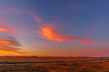 Sonnenuntergang Nordsee